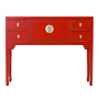 Chinesischer Konsolentisch Lucky Rot - Orientique Kollektion B100xT26xH80cm