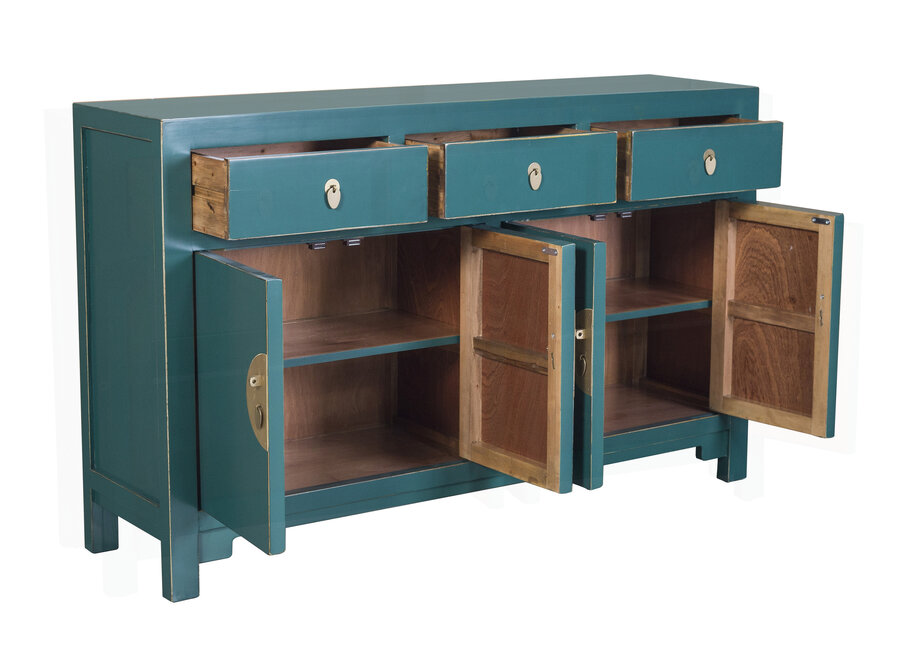 Credenza Cinese Verde Acqua - Orientique Collezione L140xP35xA85cm