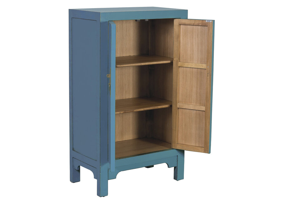 Chinese Cabinet Arctic Blue Grey - Orientique Collection W70xD40xH120cm
