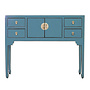 Chinese Console Table Arctic Blue Grey - Orientique Collection W100xD26xH80cm