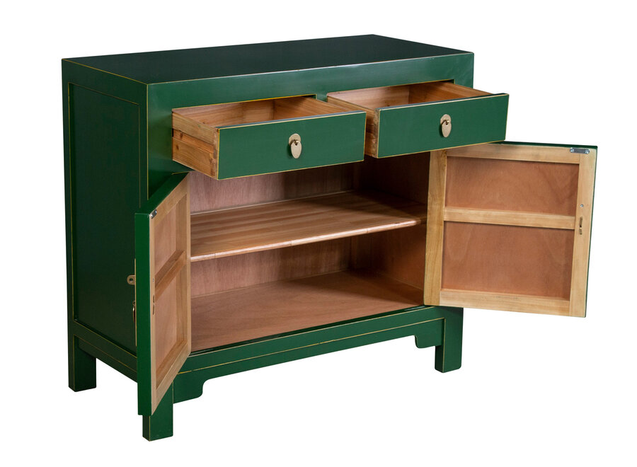 Chinesischer Schrank Jade Grün - Orientique Kollektion B90xT40xH80cm