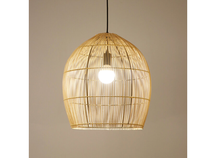 Bamboo Webbing Lamp Handmade - Freya D43xH48cm