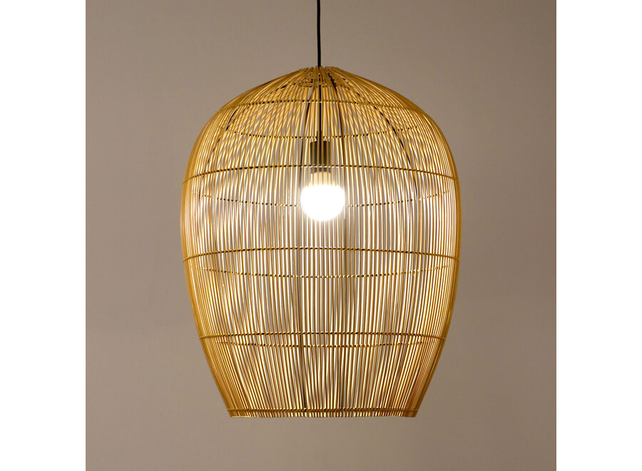 Bamboo Webbing Lamp Handmade - Felicity D53.5xH67cm