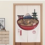 Noren Japoneses Ramen Puntos de Referencia An80xAl130cm