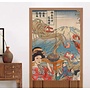 Japanese Noren Ramen Japanese Woman W80xH130cm