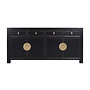 Buffet Chinois Onyx Noir - Orientique Collection L180xP40xH85cm
