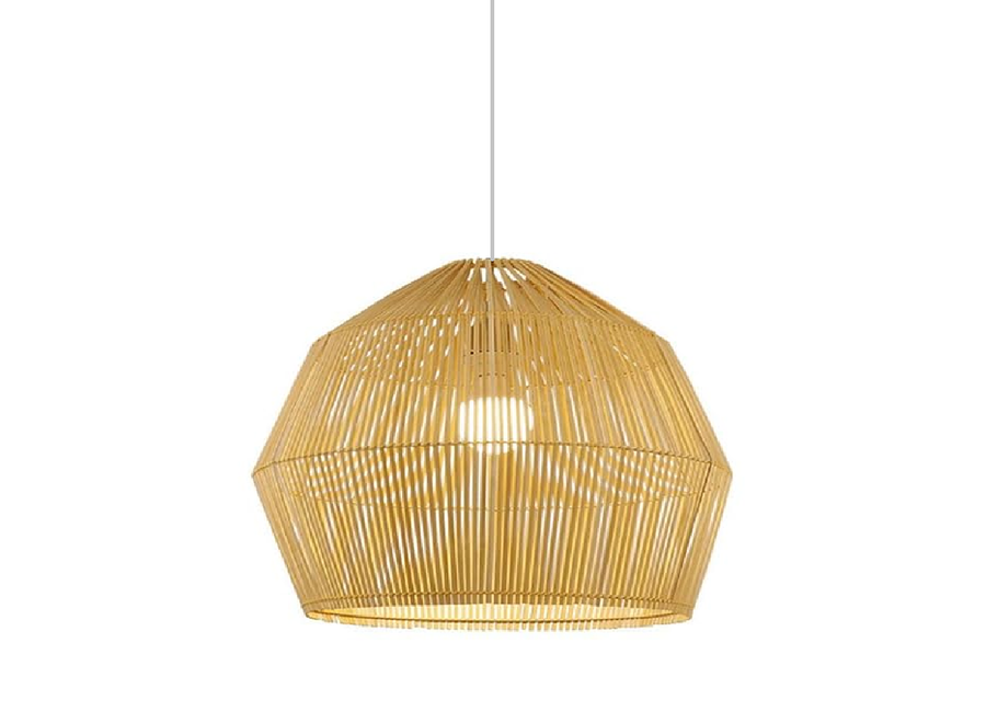 Bamboo Webbing Lamp Handmade - Helene D62xH51cm