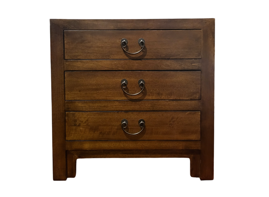 Comodino Cinese Bambù Marrone L60xP40xH60cm