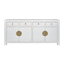 Buffet Chinois Blanc - Orientique Collection L180xP40xH85cm