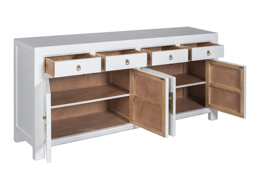 Aparador Chino Blanco - Orientique Colección A180xP40xA85cm