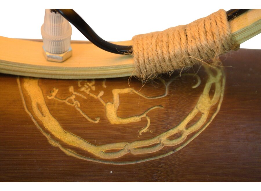 Bamboo Webbing Lamp Handcrafted - Nara D45xH45cm