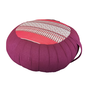 Cuscino per meditazione Tailandese Tondo Zafu 40x17cm Rosso