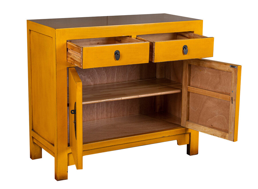 Armario Chino Amarillo Marigold - Orientique Colección An90xP40xAl80cm