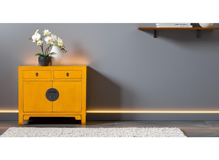 Armario Chino Amarillo Marigold - Orientique Colección An90xP40xAl80cm