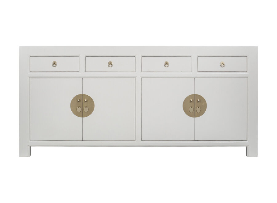 Chinesisches Sideboard Moonshine Greige - Orientique Kollektion B180xT40xH85cm