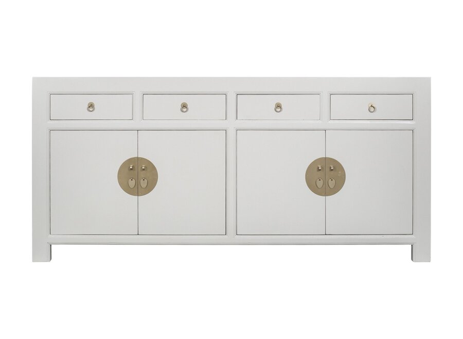 Credenza Cinese Moonshine Grigio - Orientique Collezione L180xP40xA85cm