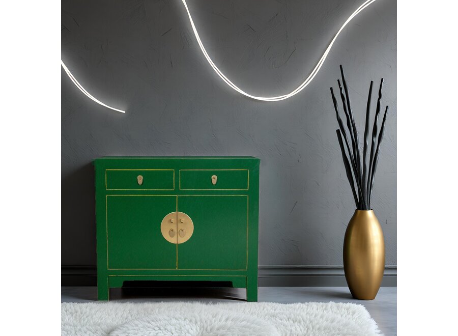 Armario Chino Jade Verde - Orientique Colección A90xP40xA80cm