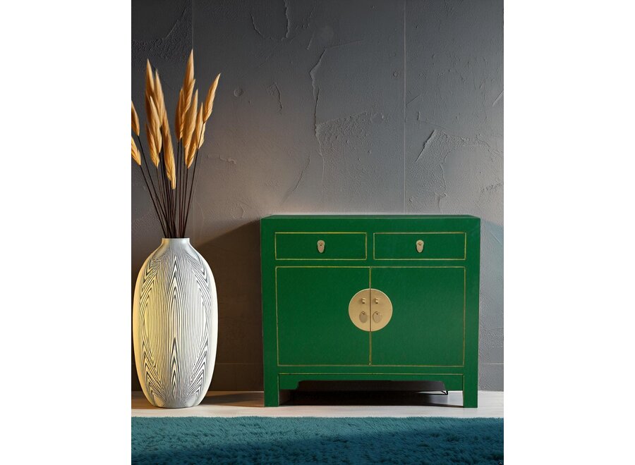 Armario Chino Jade Verde - Orientique Colección A90xP40xA80cm