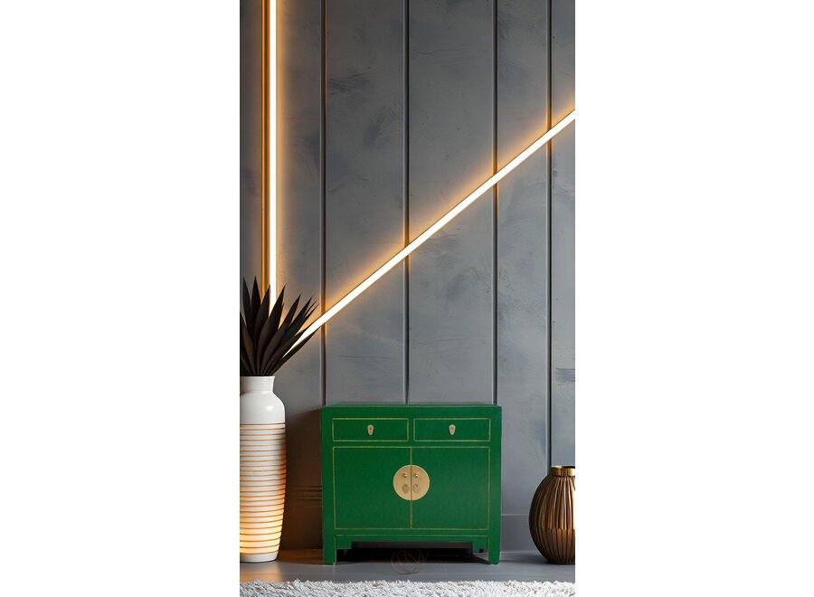 Armadio Cinese Verde Jade - Orientique Collezione L90xP40xA80cm