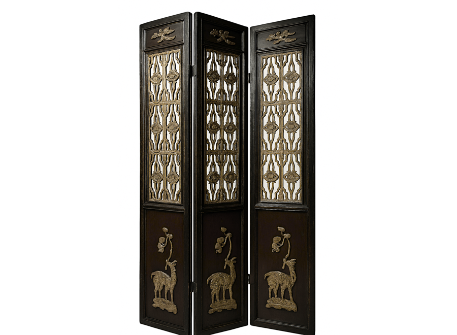 Antique Chinese Room Divider Handcarved W135xH237cm