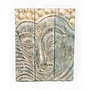 Buddha Wooden Panel Handcarved 3D Wall Decor W41xH51cm