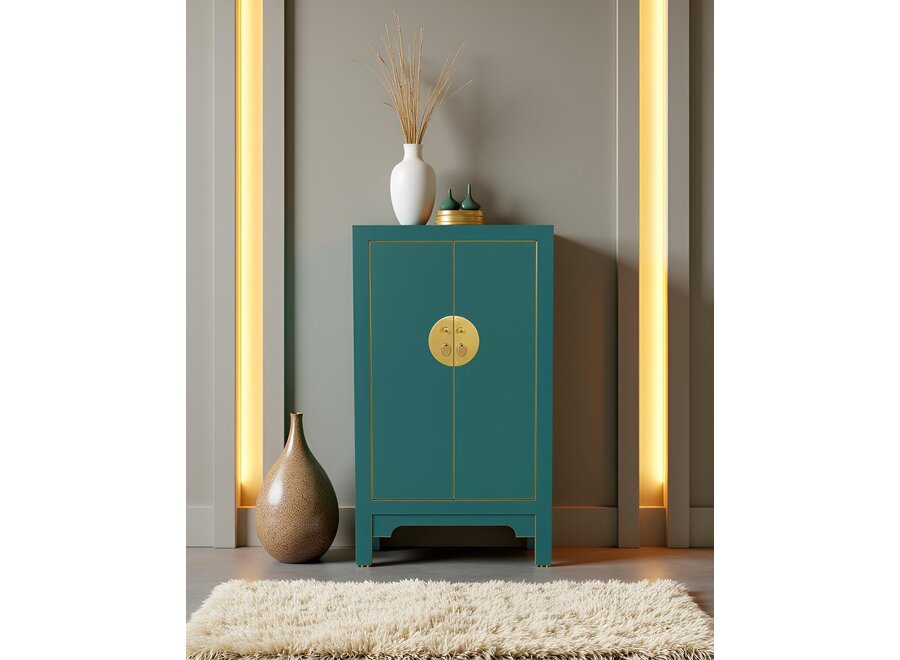 Chinese Cabinet Teal - Orientique Collection W70xD40xH120cm
