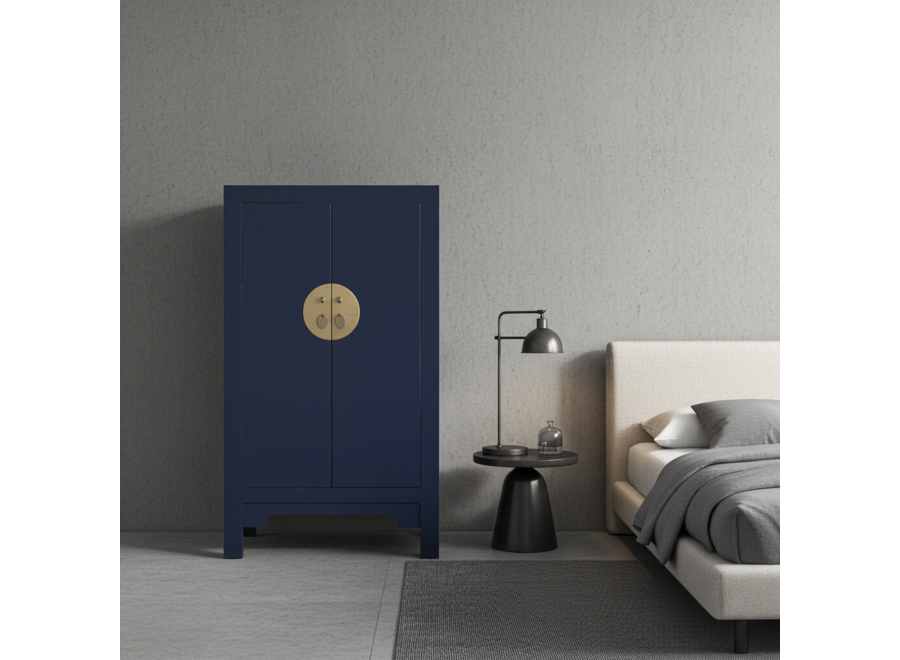 Chinesischer Schrank Nachtblau - Orientique Kollektion B70xT40xH120cm