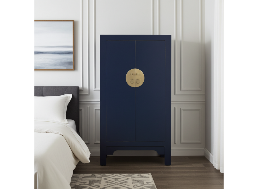 Chinesischer Schrank Nachtblau - Orientique Kollektion B70xT40xH120cm