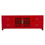 Chinese TV Cabinet Lucky Red - Orientique Collection W180xD38xH65cm