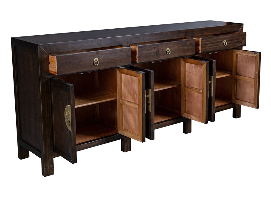 Chinese Sideboard Earthy Brown - Orientique Collection W190xD40xH85cm