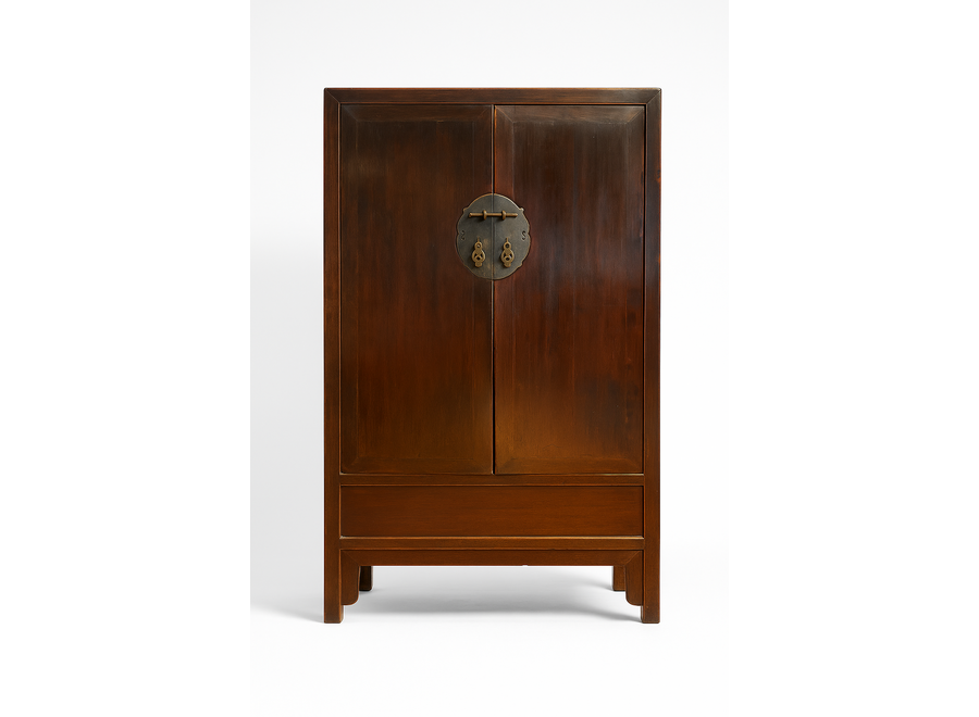 Antique Chinese Wedding Cabinet Brown W97xD48xH164cm