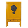 Chinese Wedding Cabinet Marigold Yellow - Orientique Collection W100xD55xH175cm