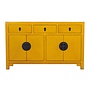 Credenza Cinese Giallo Marigold - Orientique Collezione L140xP35xA85cm