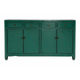 Credenza Cinese Antica Verde Acqua Lucida L154xP39xA89cm