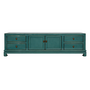 Chinese TV Cabinet Teal High Gloss W180xD40xH50cm