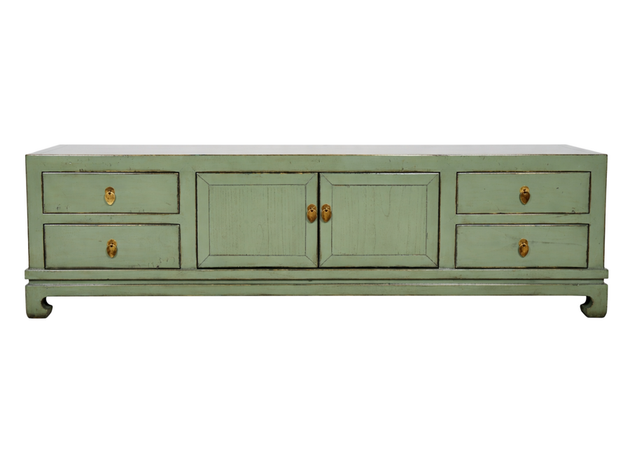 Chinese TV Cabinet Mint High Gloss W180xD40xH50cm