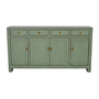 Antique Chinese Sideboard Mint High Gloss W159xD40xH94cm