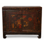 Armoire Chinoise Ancienne Peint à la Main L90xD38xH78cm