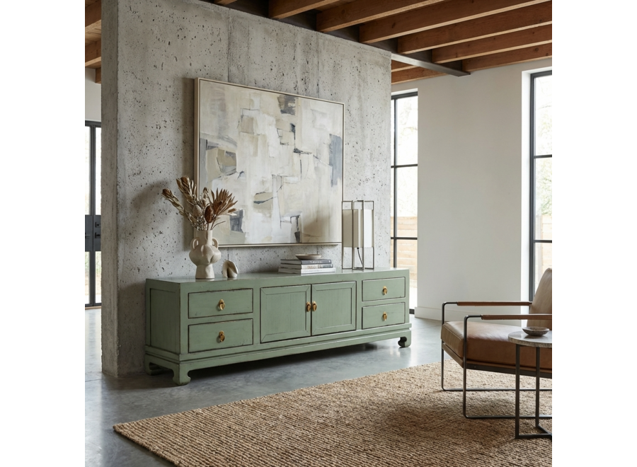 Mobile TV Cinese Menta Lucido L180xP40xA50cm