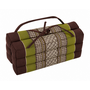 Thai Cushion Yogaseat 40x40x7cm (Folded) Meditation Pillow Block Kapok Green