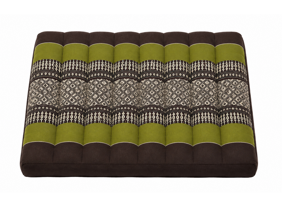Coussin de Méditation Thai Vert 52x52cm