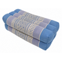Thai Cushion Yoga Block L35xB15xH10cm Meditation Neck Pillow Support Kapok Blue