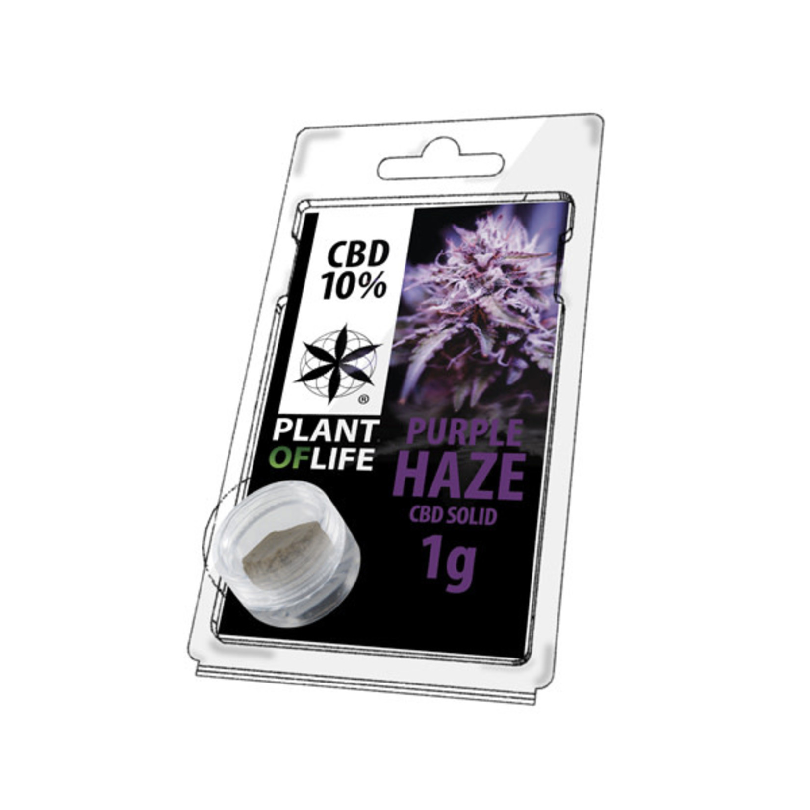 CBD Solid 10% Purple Haze