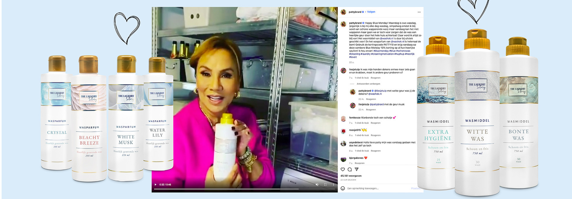 Patty Brard's favoriete Wasparfum