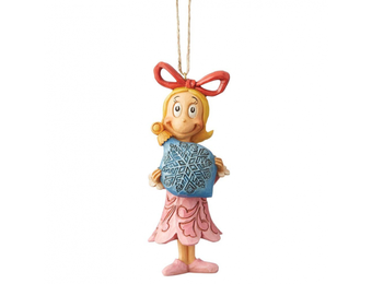 Hanging Ornament 3D: Cindy Lou with Ball