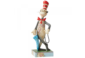 Figurine: The Cat in the Hat - With Umbrella