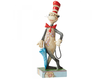 Figurine: The Cat in the Hat - With Umbrella