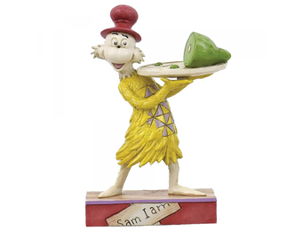 Figurine: Sam - Holding Plate of Green Eggs and Ham