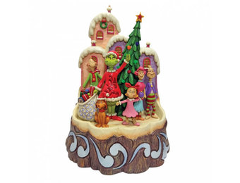 Figurine: Grinch (Carved by Heart)