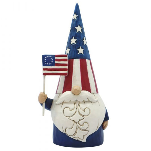 Gnome Figurine: American - Star Spangled Gnome